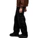 Men's Clothing Loose Spring And Autumn Distressed Heavy High Street Vibe Multi Pocket Functional Overalls_mkmklike.com