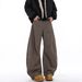 Men's Vintage Wide-Leg Jeans – Cleanfit Banana Cut Denim Pants With Deconstructed Hemline_mkmklike.com