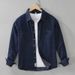 Retro Denim Long Sleeved Shirt Jacket Casual Versatile Artistic Loose Top Men's Clothing_mkmklike.com