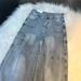 Men's Clothing Washed Letter Print High Waist Jeans Niche Versatile Design Straight Casual Mopping Pants_mkmklike.com