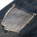 Post-apocalyptic Style Washed Vintage Straight-leg Jeans For Men High Street Trend Back Pocket Design Sense Personality_mkmklike.com