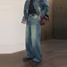 Streetwear Distressed Denim Jeans – Relaxed Fit Straight-Leg Pants For Men (S-XL, Vintage Blue)_mkmklike.com