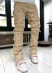 Men's Stretch Denim Jeans Slim Fit Bootcut With Vintage Wash - Casual High Street Fashion (Black, Khaki, Camo Green, Light Blue)_mkmklike.com