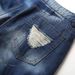 European American Summer Fashion Ripped Straight-leg Jeans For Men With Inner Patchwork, Hand-painted Distressed_mkmklike.com