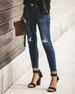 Women's Clothing Autumn And Winter Skinny Pants Ripped Fashion Slim Jeans Trousers_mkmklike.com