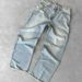 Unisex Washed Distressed Ripped Jeans European American Style Casual Wide Leg Pants Street Fashion_mkmklike.com