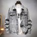 Men's Clothing New Men's Jackets Spring And Autumn Trendy Retro Versatile European And American Simple Fit Denim Jackets For Men_mkmklike.com