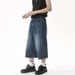2025 2025 Koreanischen Stil Vintage Männer Jeans Sommer Lose Männliche Breite Bein Knielangen Shorts Neue Gewaschen Mode Kurze Denim Hosen 9A8825_mkmklike.com