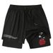Cross-border Foreign Trade Best-selling Digital Personalized Printed Adult Double-layer Fitness Sports Pants_mkmklike.com