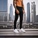 Men's Retro Washed Straight Leg Skinny Jeans Cool Stylish Trendy Versatile Commuter Trousers_mkmklike.com