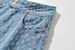 Women’s Clothing Ripped Denim Shorts For Women Summer New High Waist Ins Two Buttons Slimming Raw Edge A Line Wide Leg Hot Pants_mkmklike.com