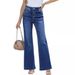 Women's High Waist Stretchy Flare Jeans – Slimming Retro Denim Pants With Comfort Fit_mkmklike.com