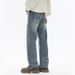 Cleanfit New Jeans Men's Harlan Loose Straight American Retro Wash Double Craft Large Size Youth Mi Kezhi Clothes Decoration Shili Coco K11 Denim_mkmklike.com