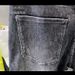Men's Slim Fit Denim Jeans Black Gray Color Blocking Style Trendy Brand Elastic Long Pants For Autumn Winter Versatile_mkmklike.com