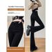 Women's Flared Jeans Spring And Autumn 2025, New High-waisted Slim-fit Design For Tall Individuals, Extended Length,_mkmklike.com