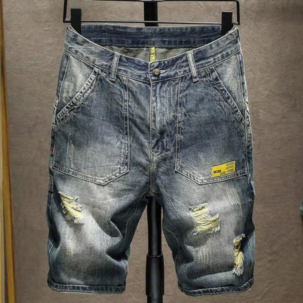 Men's Clothing 2025 Summer Loose Straight Trend Casual Pants Korean Summer Wear Trendy Brand All Match Shorts_mkmklike.com