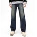Nordmann American Retro Washed Jeans For Men Loose Straight Workwear Autumn Winter Trendy Brand Cool Versatile Casual Pants_mkmklike.com