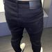 Ripped Skinny Jeans For Men - Trendy Distressed Slim Fit Denim Pants (Cotton Stretch, White/Black, Street Style)_mkmklike.com