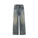 Men's Retro Vintage Wide Leg Jeans Loose Casual Straight Pants Cleanfit Archer0603_mkmklike.com