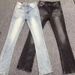 Vintage High-Waisted Flared Jeans – Retro Washed Denim Pants With Subtle Stretch For Women & Teens (S-3xl, Light Blue)_mkmklike.com