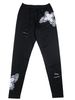 New European And American Style Ripped Butterfly Print Denim Skinny Pants, High-waisted Slim-fit Leggings_mkmklike.com