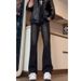 European And American High Vibe Trendy Brand Cool Street Style Flared Jean Men' Slim Fit Slimming High-Wait Long_mkmklike.com