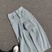Men's Mid-Waisted Wide Leg Jeans Retro American Style Trendy Striped Design Loose Curved Trousers_mkmklike.com