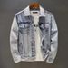 Men's Clothing Chinese Fashion Brand Embroidered Denim Jacket For Men Spring New Style National Trend Print Slim Stretch Jacket All Match Tops_mkmklike.com