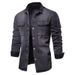 Spring And Autumn New Men's Trendy Jacket Casual Washed Denim Top_mkmklike.com