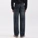 Men's Clothing American Retro Fleece Lined Jeans Men's Loose Wide Leg Versatile Straight Leg Trousers_mkmklike.com