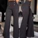 Women's Clothing Fashion Slim And Personalized Double Breasted Flared Trousers With Slight Elasticity And Color Added_mkmklike.com