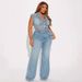 Unisex Relaxed Fit Straight Leg Jeans – High Waist Stretch Denim For Women (Vintage Washed, Comfort Cotton, S-XXL, Blue)_mkmklike.com
