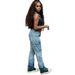 Women's Clothing new street fashion hot girl multi pocket pants_mkmklike.com