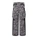 Color Block Patchwork Distressed Camouflage Cargo Men's Large Pocket Vibe Trendy Punk Vintage Loose Straight Pants_mkmklike.com