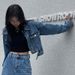 Chaogang Style High Waist Chic Denim Short Jacket Women's Retro Blue Fried Street Top Spring Autumn New_mkmklike.com