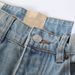 Men's Clothing European And American Style Gallerrry New Retro Distressed Flared Overalls Jeans_mkmklike.com