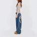 Women's Y2K Straight Leg Denim Jeans Loose Fit Printed Floor Length Trousers Sexy Style Fashion_mkmklike.com