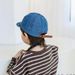 Hot Sale Denim Baby Baseball Caps Korean Style Soft Brim Boy Girl Peaked Cap Vintage SummerToddler Kids Sunscreen Hat_mkmklike.com