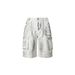 Men's Distressed Denim Cargo Shorts - Streetwear Casual 5-Inch Inseam Straight Fit Summer Shorts For Men_mkmklike.com