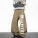 Trendy American Style Letter Print Jeans For Men - Hip Hop Streetwear Straight Leg Denim Pants (S-3XL)_mkmklike.com
