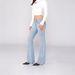 Women's Clothing Women's Washed Low Rise Y2K Flared Jeans Revice_mkmklike.com