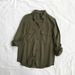 Chicco Tencel Long Sleeve Shirt Vintage Thin Loose Slimming Plus Size Denim Top Women Army Green Versatile_mkmklike.com