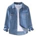 Men's Thin New Shirt Jacket Men's Casual Spring And Autumn Top Long Sleeved Denim Shirt Men_mkmklike.com