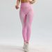 Women's Clothing Tight-waisted leggings Plus size stretch hip lift nine-minute pants_mkmklike.com
