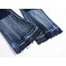 New Style Foreign Trade Punk Blue Multi-Pocket Patchwork Loose Non-Stretch Straight Micro Flare Men's Jeans Trendy 3666_mkmklike.com