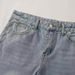 Men's Clothing Casual Straight Leg Jeans, US Embroidered Layered Denim Trousers, Trendy Youth Style For All Seasons._mkmklike.com