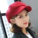 Hot Sale Autumn Hats for Solid Plain Octagonal Newsboy Cap Men Ladies Casual Wool Hat Winter Beret Women Painter Caps_mkmklike.com