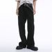 Men's Clothing Unisex Loose Straight Leg Jeans Mid Rise Casual Long Pants For Men Women Couple Outfits For Formal & Casual_mkmklike.com
