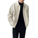 Light Mature Style Spring And Autumn New Turn-Down Collar Men's Jacket Casual Loose Korean Version Trendy Short_mkmklike.com