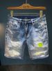 Men's Clothing Men's Plus Size Loose Fit Denim Casual Shorts Style Trendy Brand Thin Design Unique Summer Five Point Pants_mkmklike.com